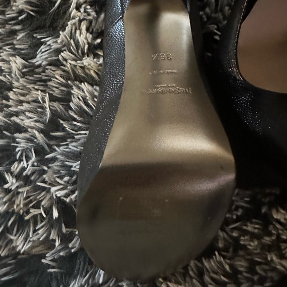 YSL Black Tributoo 5 1/2 inch Pumps - Picture 3 of 3